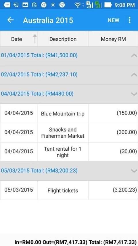 Money In Out screenshot 6