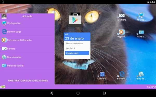 Windroid Launcher (Free) screenshot 3