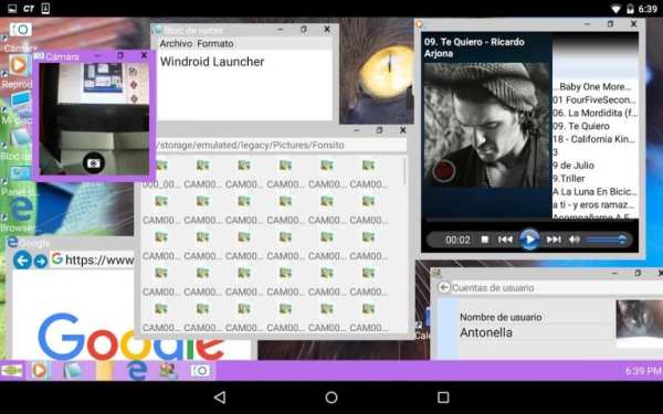 Windroid Launcher (Free) screenshot 6