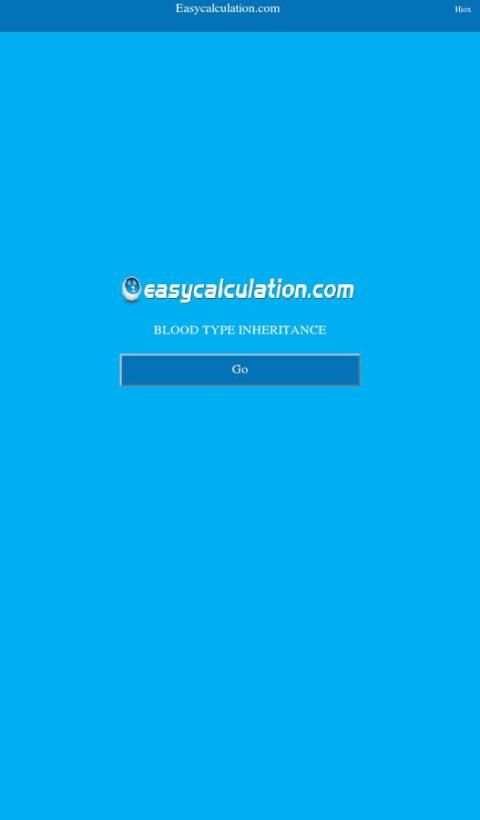 Blood Type Inheritance Calci स्क्रीनशॉट 5