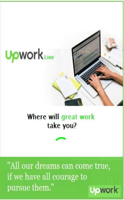 Upwork-live 4 تصوير الشاشة