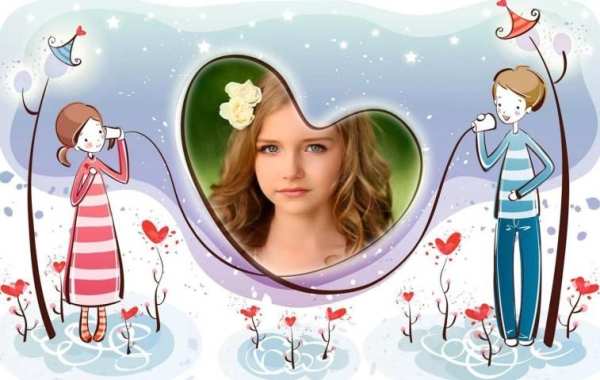 Valentine Photo Frames 5 تصوير الشاشة