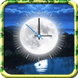 Moon Clock Live Wallpaper