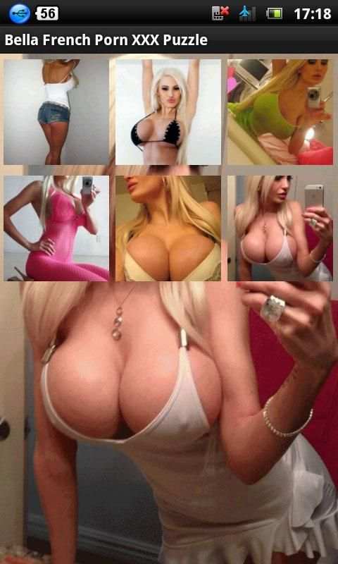 Bella French Porn XXX Puzzle screenshot 1