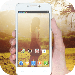 ikon Layar Transparan Android