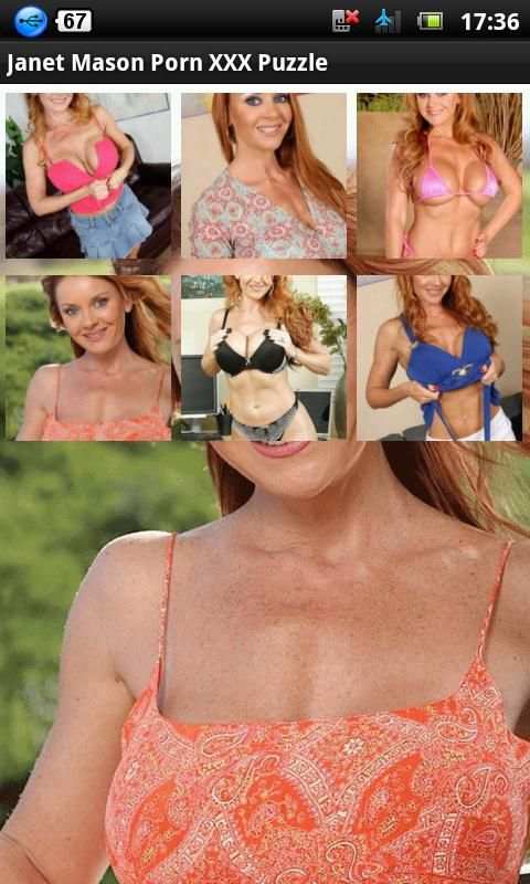 Janet Mason Porn XXX Puzzle screenshot 1