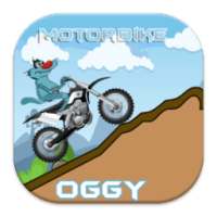 Oggy MotorBike Hill Climb