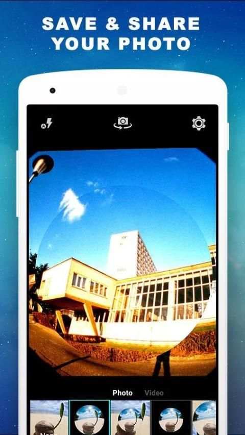 Fisheye Video Camera screenshot 4