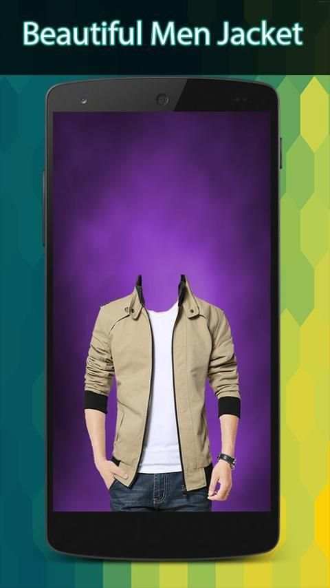 Men Jacket Photo Suit 2 تصوير الشاشة