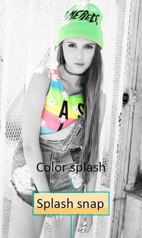 Color Splash Snap photo Editor 2 تصوير الشاشة