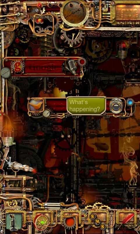 Steampunk Go Launcher Ex Theme скриншот 8