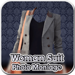 Woman Suit Photo Montage icon