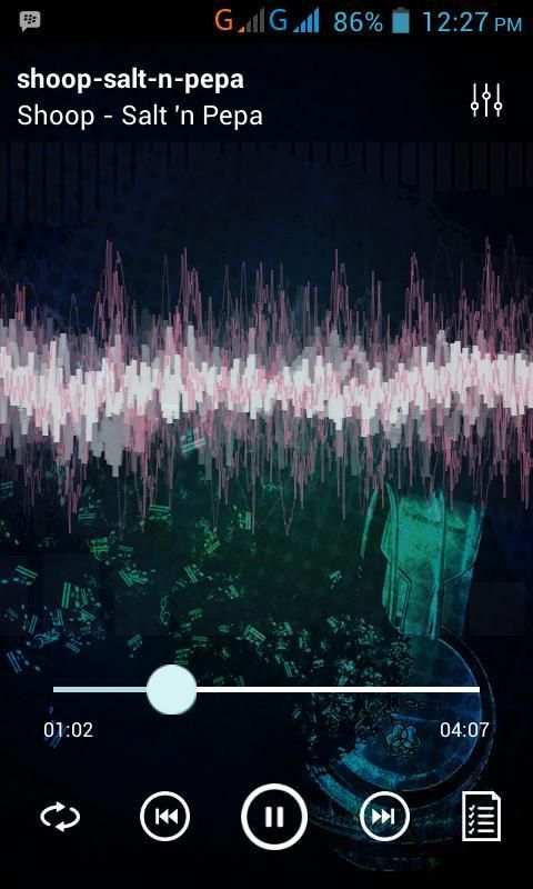 Easy Music Player for Android скриншот 1