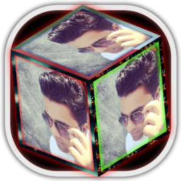 3D Photo Cube Live Wallpaper आइकन