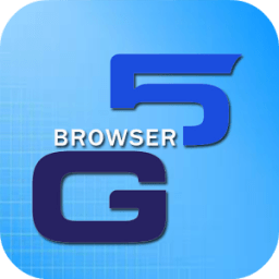 5G быстрый интернет браузер иконка