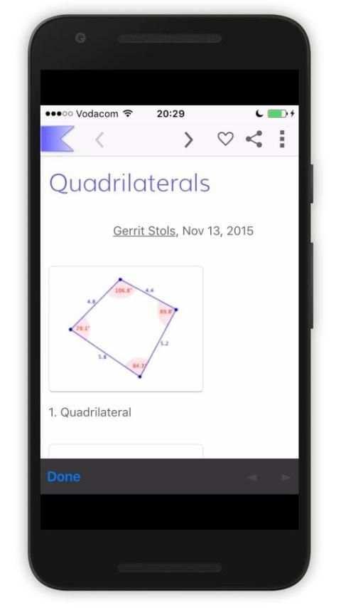 GeoGebra School Math Applets 3 تصوير الشاشة