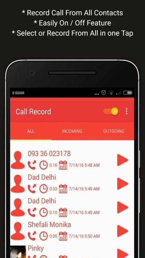 Call Record - Automatic Record 4 تصوير الشاشة