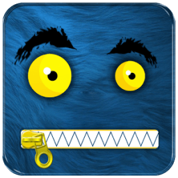 Monster Zipper Lock Screen أيقونة