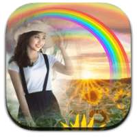 Rainbow Photo Collage