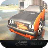 car racing sport simulator logo