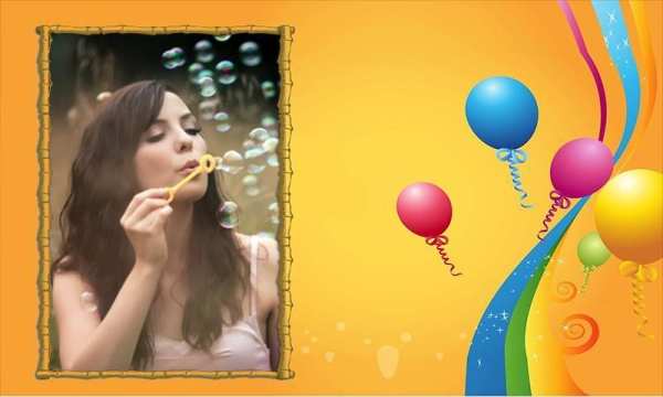 Birthday Photo Frame screenshot 1