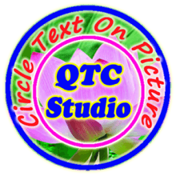 Circle Text On Picture आइकन