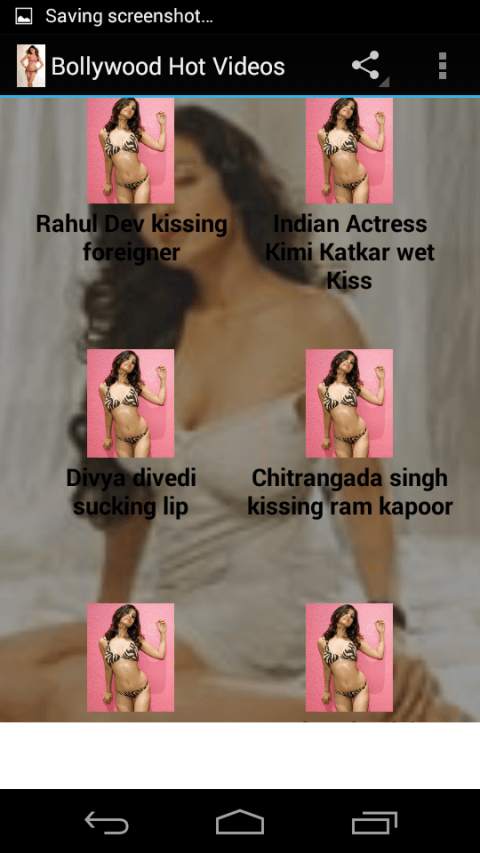 Bollywood Hot Videos screenshot 1
