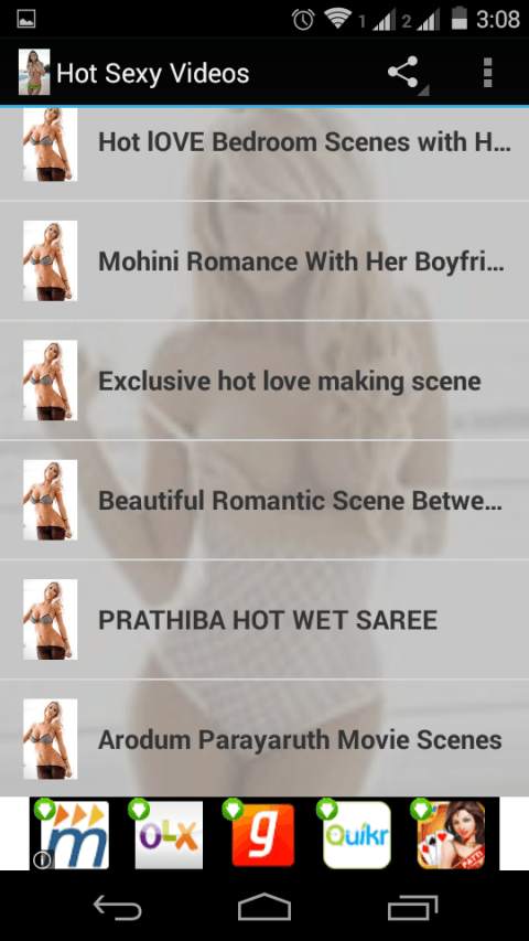 Hot Sexy Videos screenshot 2
