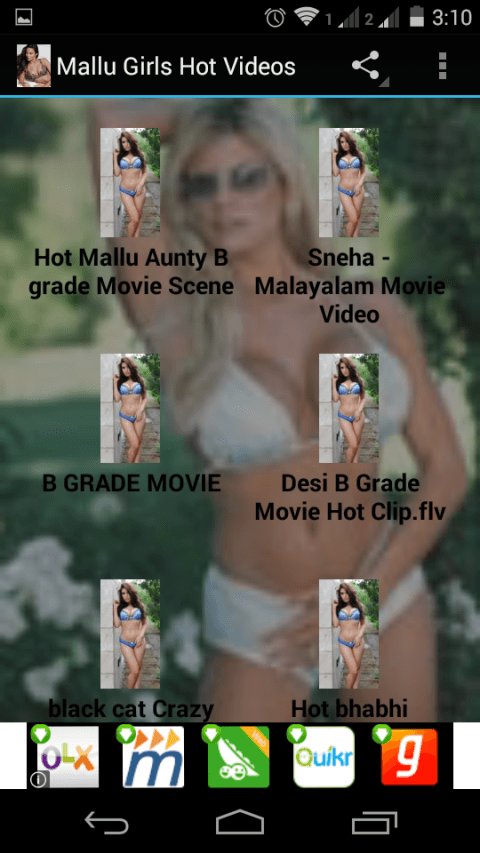 Mallu Girls Hot Videos screenshot 1