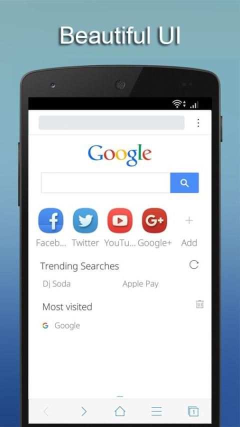 Mi Browser скриншот 4