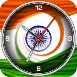 India Clock Live Wallpaper