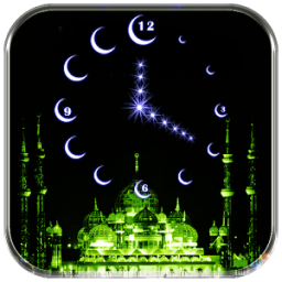 Ramzan Moon Clock أيقونة