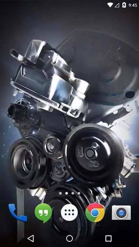 Supercar Engine 3D Live Wallpaper скриншот 5