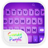 Emoji Keyboard-Candy Purple on 9Apps