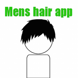 Mens hair app أيقونة