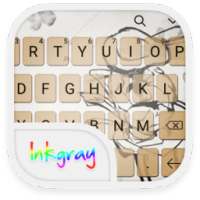 Emoji Keyboard-Ink Gray on 9Apps