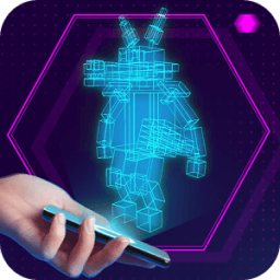 Mine Hologram Craft Simulator أيقونة
