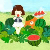 Bebe&Joo Watermelon Atom Theme on 9Apps