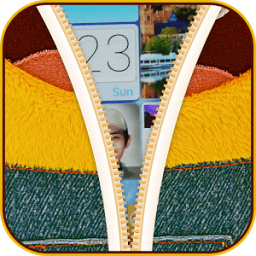 M Zipper Screen Locker أيقونة