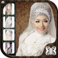 Hijab Wedding Photo Montage