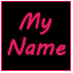 My Name Neon Live Wallpaper иконка