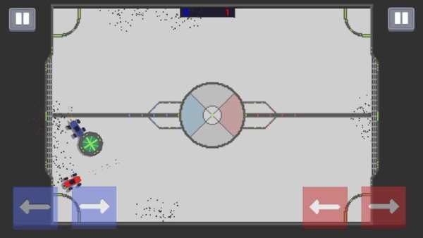 Cars And Ball - 2 player game 1 تصوير الشاشة