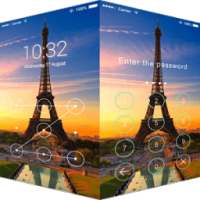 Applock Theme Paris on 9Apps