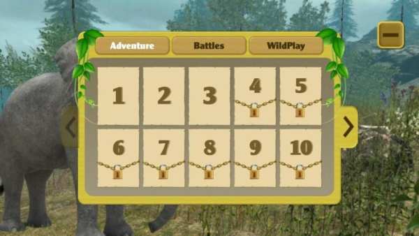 Angry Wild Elephant Simulator स्क्रीनशॉट 1