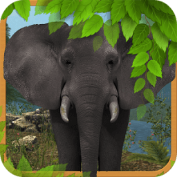 Angry Wild Elephant Simulator أيقونة