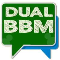 Dual BBM Transparan Tutorial أيقونة