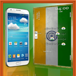 Indian Flag Door Lock icon