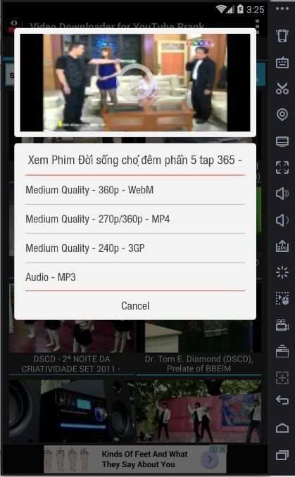 Video Downloader Pro Prank 4 تصوير الشاشة