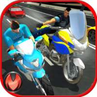 Police Bike Crime City Chase