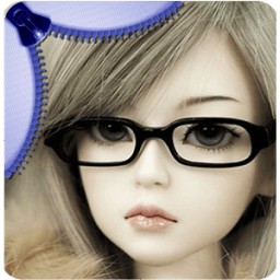 ikon Barbie Doll Zipper Lock